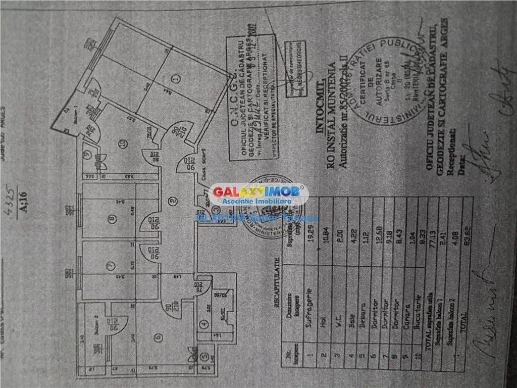 Apartament 4 camere Pitești - poza 1