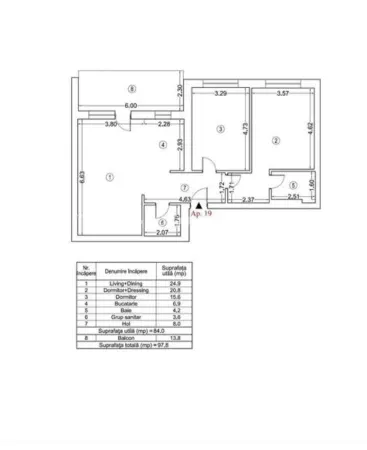 Apartament 3 camere București - poza 22