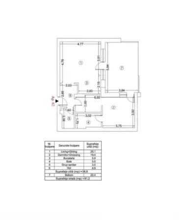 Apartament 2 camere București - poza 18