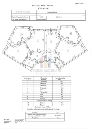 Apartament 3 camere Brăila - poza 5