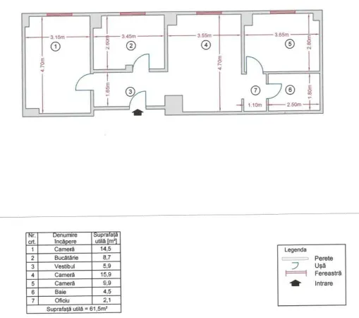 Apartament 3 camere București - poza 9