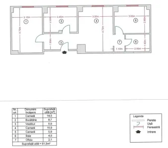 Apartament 3 camere București - poza 9