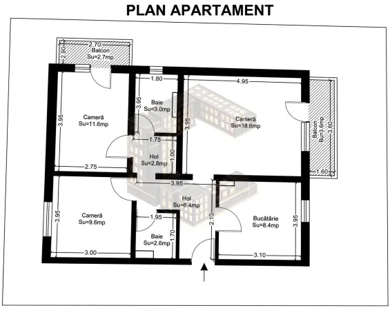 Apartament 3 camere Timișoara - poza 7