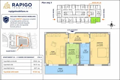 Apartament 2 camere Timișoara - poza 1