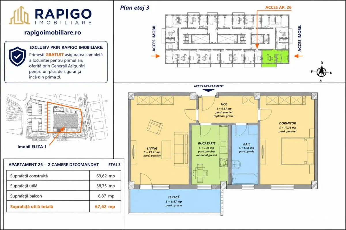 Apartament 2 camere Timișoara - poza 1