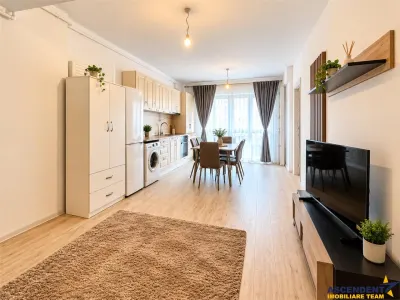 Studio luminos cu panorama deschisa si balcon generos, etaj 2, Vivamus Residence, Tractorul, Brasov - Brasov