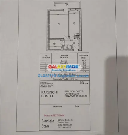 Apartament 1 camera București - poza 3