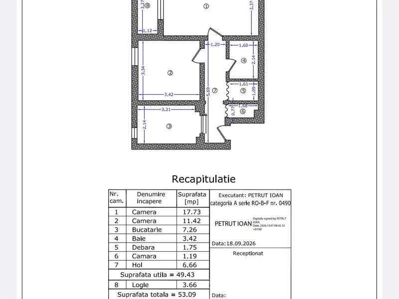 Apartament 2 camere București - poza 1