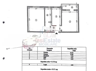 Apartament 2 camere zona Nicolina - Tudor Neculai - Iasi