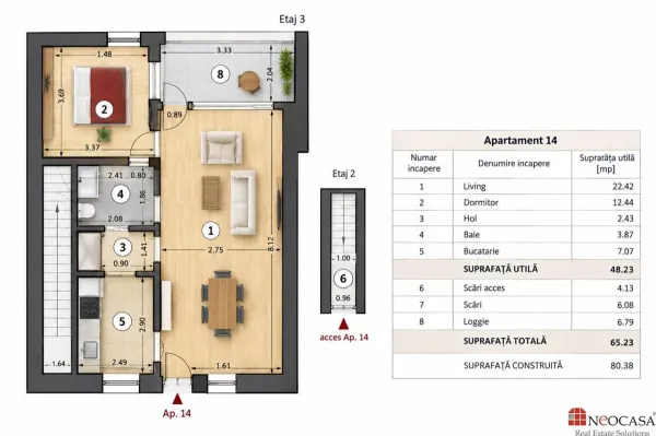 Apartament 2 camere București - poza 13