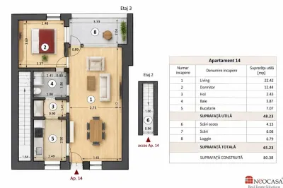 Apartament 2 camere București - poza 13