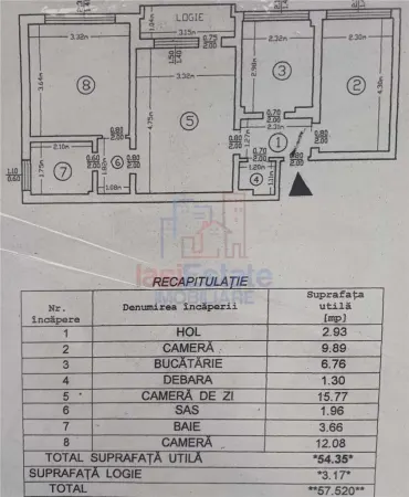 Apartament 3 camere Iași - poza 1