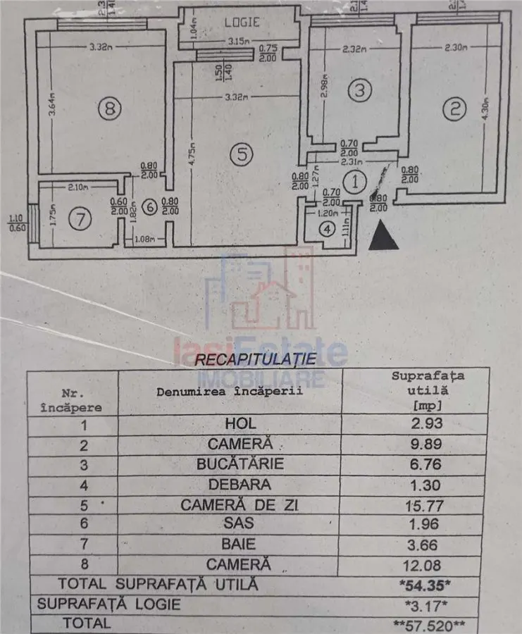 Apartament 3 camere Iași - poza 1