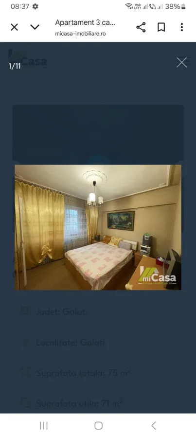 Apartament 3 camere Galați - poza 4