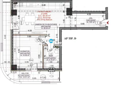 Apartament 2 camere Iași - poza 9