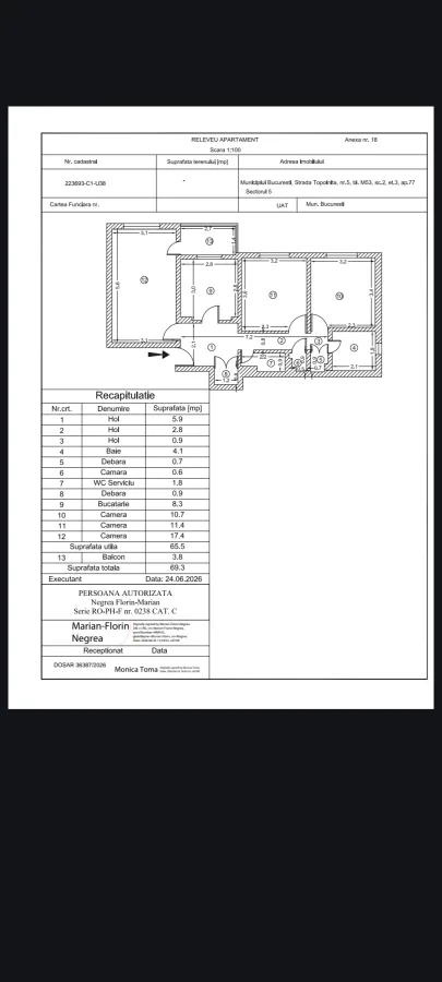 Apartament 3 camere București - poza 14