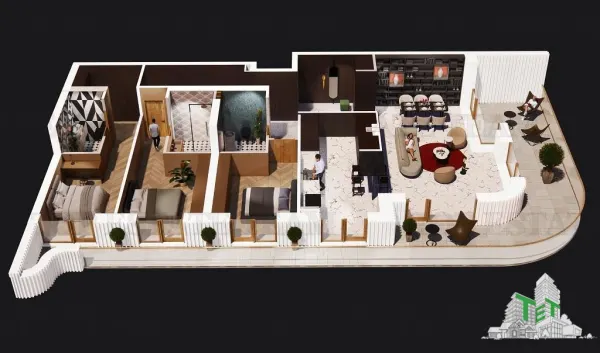 Apartament 4 camere Voluntari - poza 14