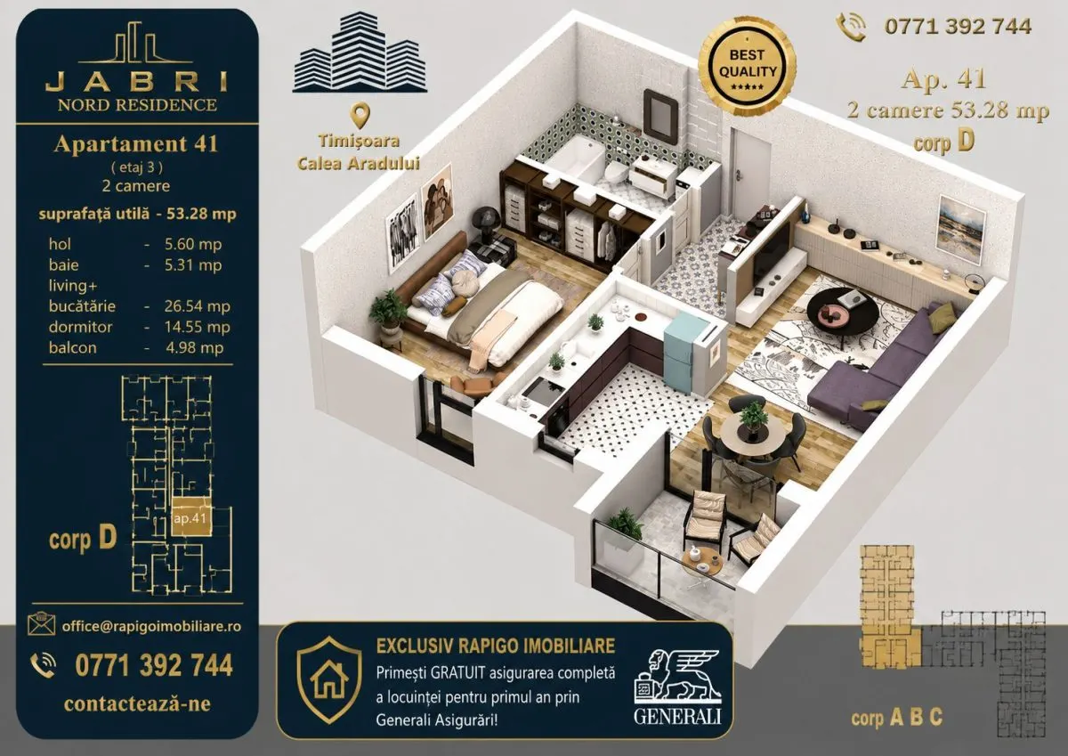 Apartament 2 camere Timișoara - poza 1