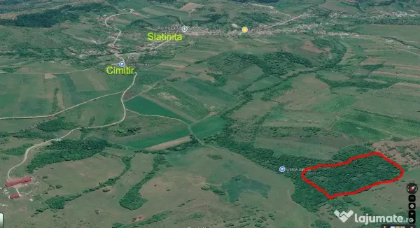 Teren livada 10242 mp ,Slatinita , in apropiere de Bistrita - Bistrita (Bistrita-Nasaud) - Bistrita