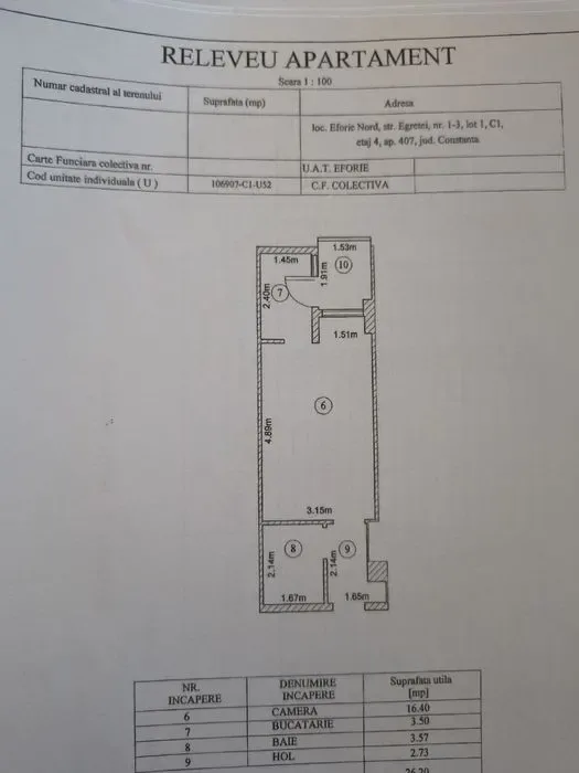 Apartament 1 camera Eforie Nord - poza 8