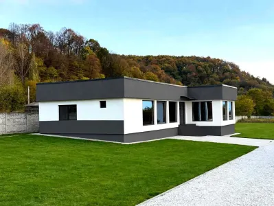 Casa de lux eco 150 mp, mobilata, langa padure - Campulung - Campulung