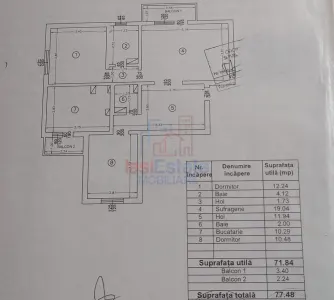 Apartament 3 camere Iași - poza 2