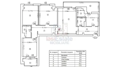 Apartament 4 camere Iași - poza 2