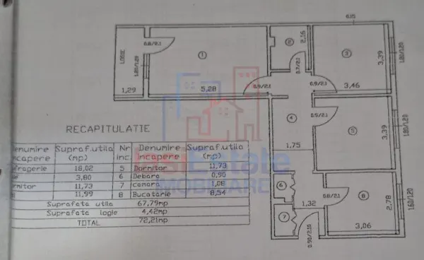 Apartament 3 camere Iași - poza 2