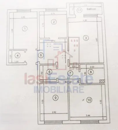 Apartament 4 camere Iași - poza 1