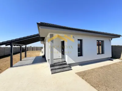 -Casa Individuala - Parter - 4 camere - - Sanmihaiu Roman