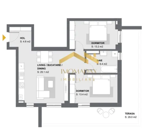 Apartament 3 camere Timișoara - poza 20