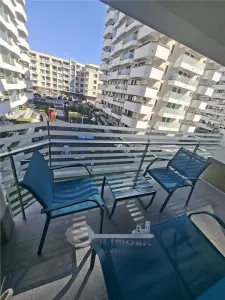 Apartament 2 camere Royal Town Copou, balcon 9,3 mp, mobilat, etaj 2 - Iasi