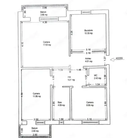Apartament 3 camere Timișoara - poza 8
