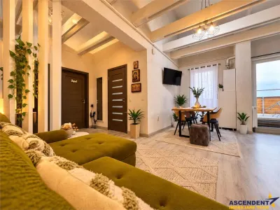 Penthouse elegant, terasa panoramica, 146mp, parcare privata, Unirii, Targu Mures - Targu Mures
