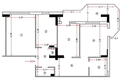Apartament 3 camere Iași - poza 12