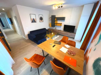 3 camere, mobilat LUX, parcare subterana, AC, Record Park - Cluj-Napoca