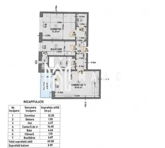 Apartament 2 camere Râmnicu Vâlcea - poza 2