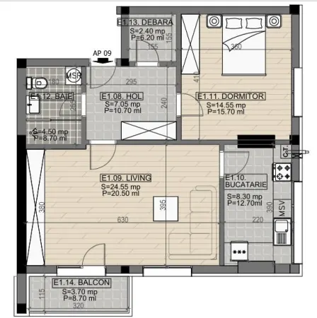 Apartament 2 camere București - poza 1