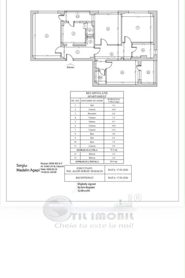 Apartament 4 camere Iași - poza 1