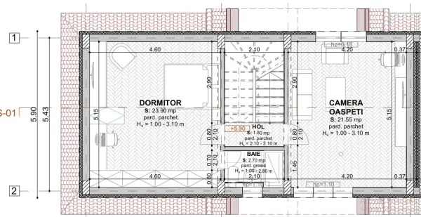 Casă 5 camere Popești-Leordeni - poza 8