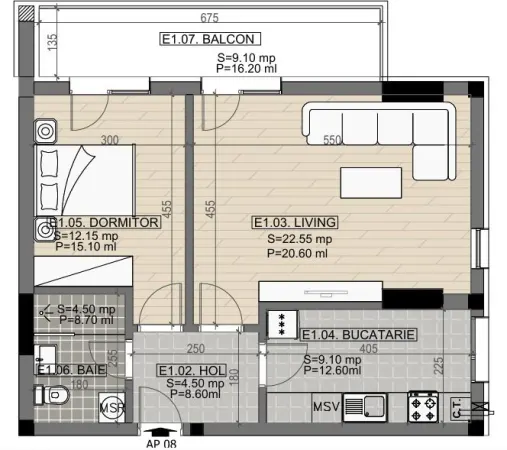 Apartament 2 camere București - poza 1