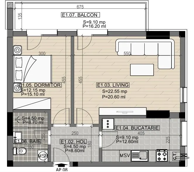 Apartament 2 camere București - poza 1