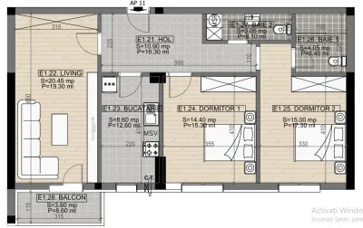 3cam.dec-bd.Brancoveanu-mall Grand Arena-Berceni-A.Persu - Bucuresti