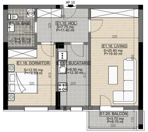 Apartament 2 camere București - poza 1