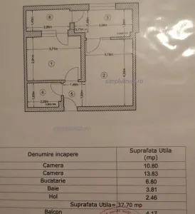 Apartament 2 camere Popești-Leordeni - poza 11