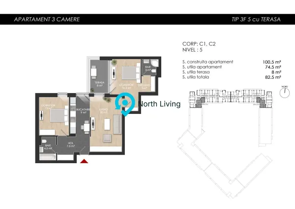 Apartament 3 camere București - poza 15