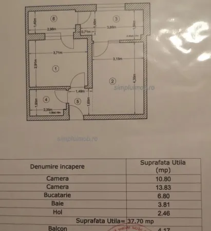 Apartament 2 camere Popești-Leordeni - poza 11