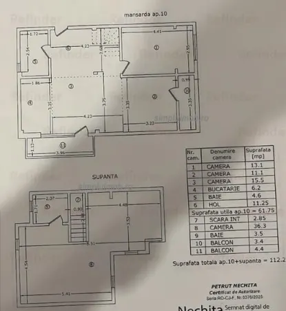 Apartament 4 camere Popești-Leordeni - poza 12