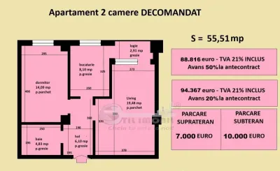 Apartament 2 camere Iași - poza 2