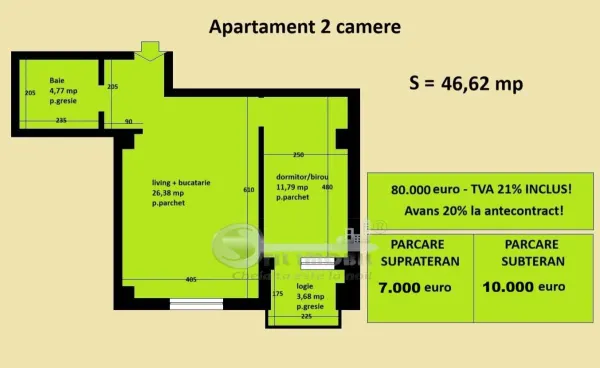Apartament 2 camere Iași - poza 2